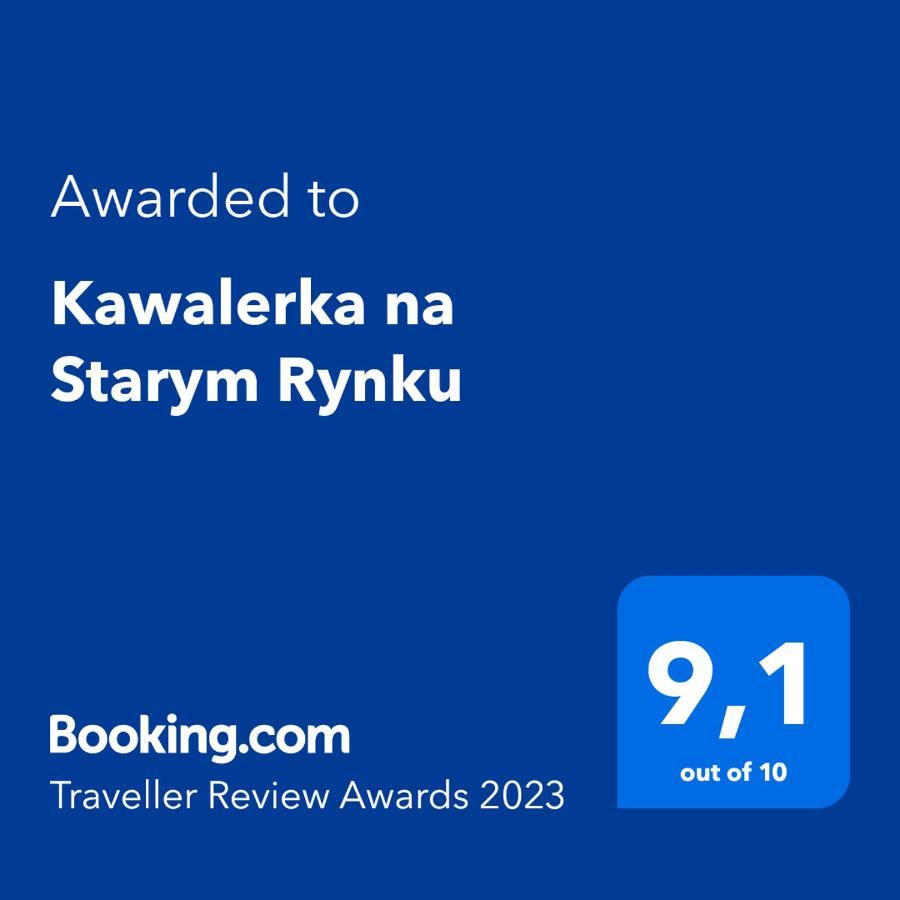 Kawalerka Na Starym Rynku Lejlighed Stary Toruń Eksteriør billede
